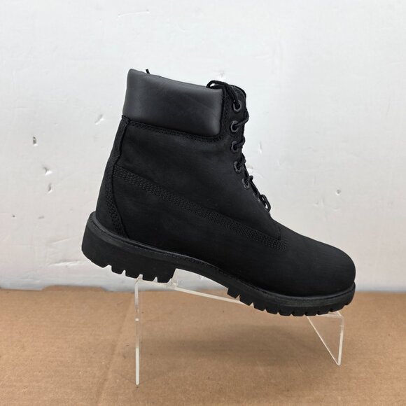 Timberland Men’s 9 M Black Leather Premium 6-Inch Waterproof 400gr Boots 10073 - Picture 6 of 16
